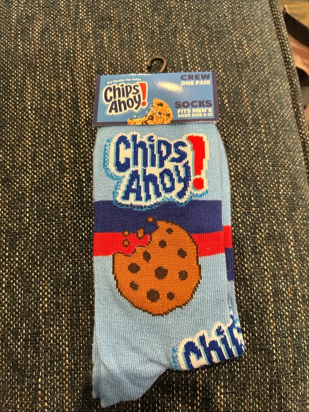 Light Blue Cookie Crew Socks by